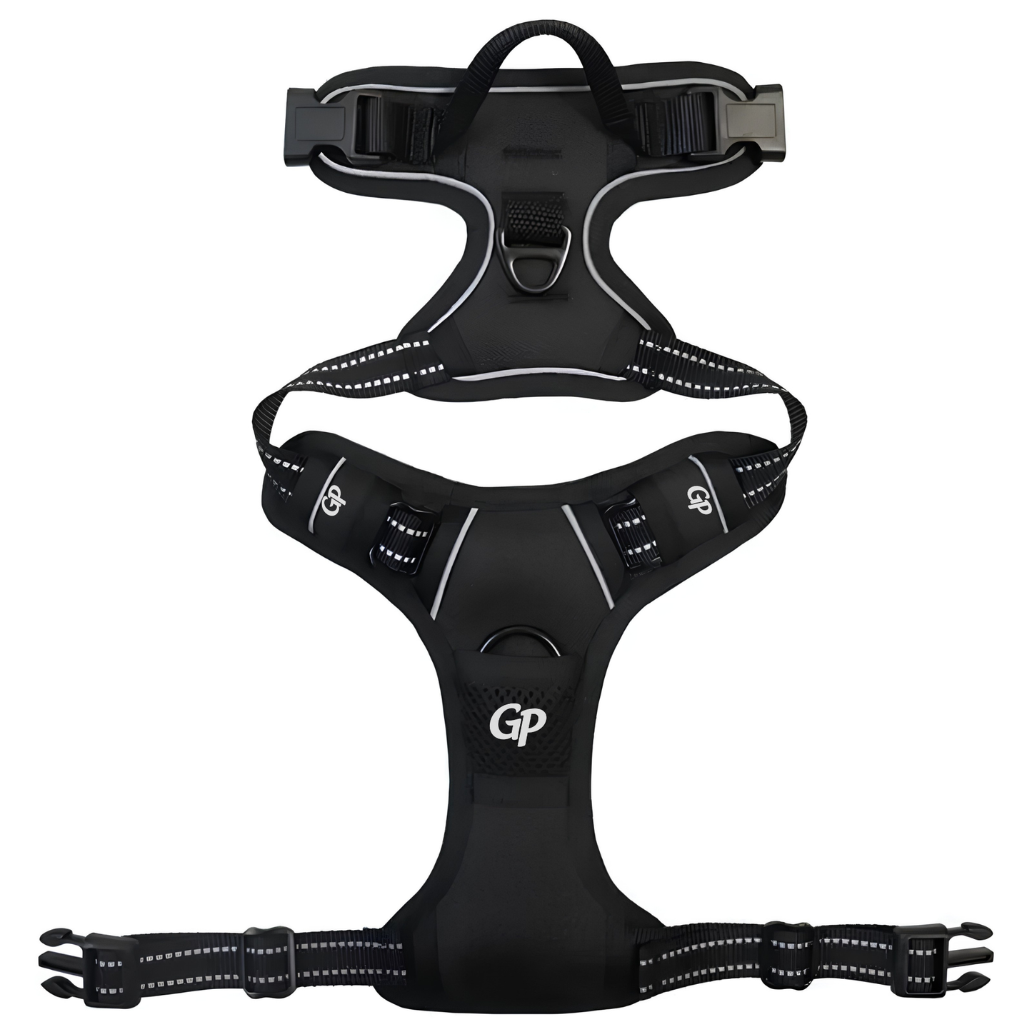 GuardiPaws™ Vanta X™ Sentro Dog Harness Black