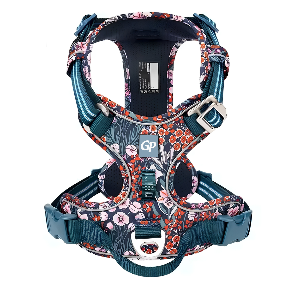 GuardiPaws™ Vanta X™ Prime Dog Harness V3 Midnight Bloom