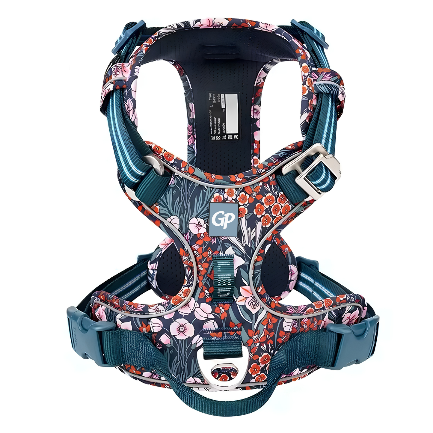 GuardiPaws™ Vanta X™ Prime Dog Harness V3 Midnight Bloom
