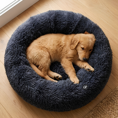 GuardiPaws™ Snugl™ Nest Dog Bed Gray