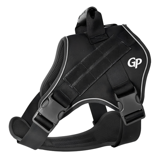 GuardiPaws™ Vanta Pro™ Ranger Dog Harness Black