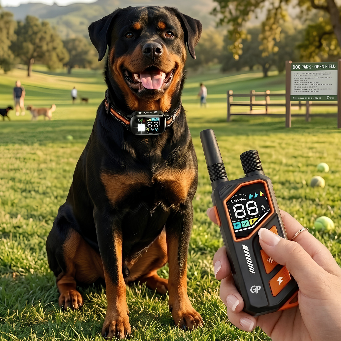 GuardiPaws™ Dolta™ Apex AI-Smart Commander Orange